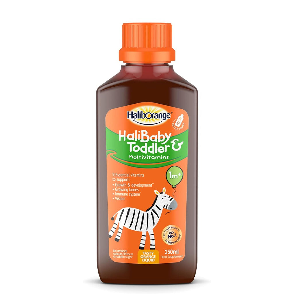 هاليبورانج فيتامينات للاطفال والرضع شراب  250 مل - Haliborange Baby and Toddler Multivitamins 250ml