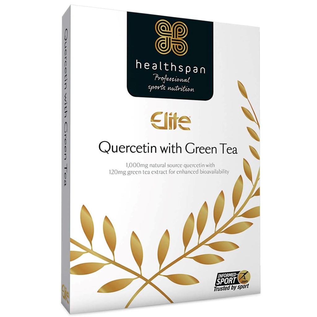 هيلثسبان كيرسيتين مع الشاي الأخضر 90 كبسولة - Healthspan Elite Quercetin with Green Tea 90 Capsules