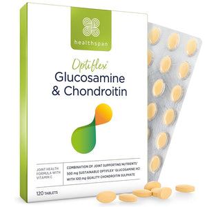 هيلثسبان أقراص جلوكوزامين وكوندرويتين 120 قرص - Healthspan Glucosamine & Chondroitin Tablets 120’s