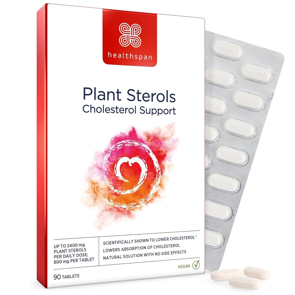 هيلثسبان أقراص ستيرول النباتية 90 قرص - Healthspan Plant Sterols 90 Tablets