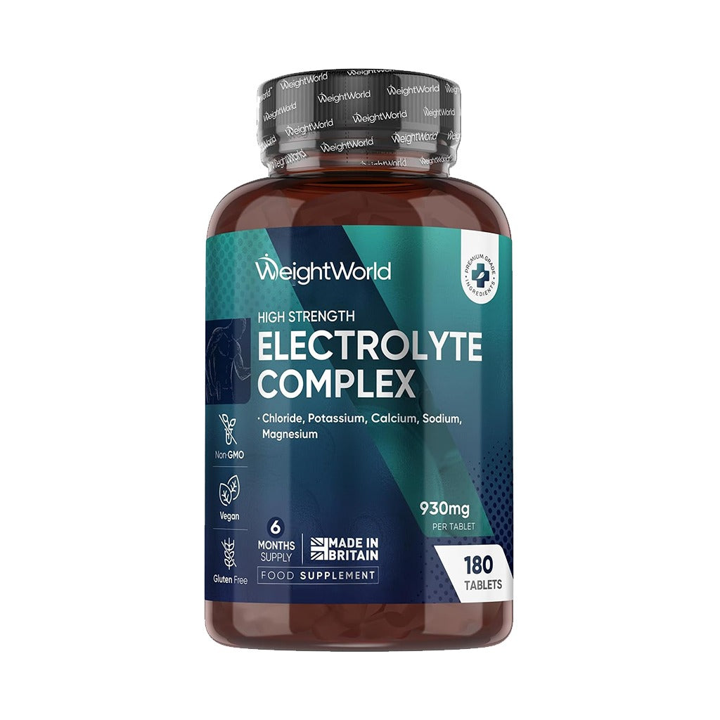 اليكترولايت كومبليكس 930 ملج 180 قرص - WeightWorld Electrolyte Complex 930mg 180 Tablets