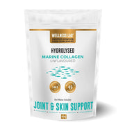 Marine Collagen Powder 10,000 mg 454 g - Wellness Lab Ltd Hydrolysed Marine Collagen Unflavored 454 g