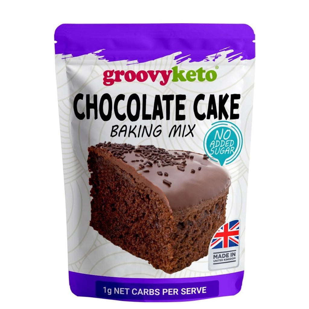 Groovy Keto Chocolate Cake Low Carb Baking Mix 260 gm