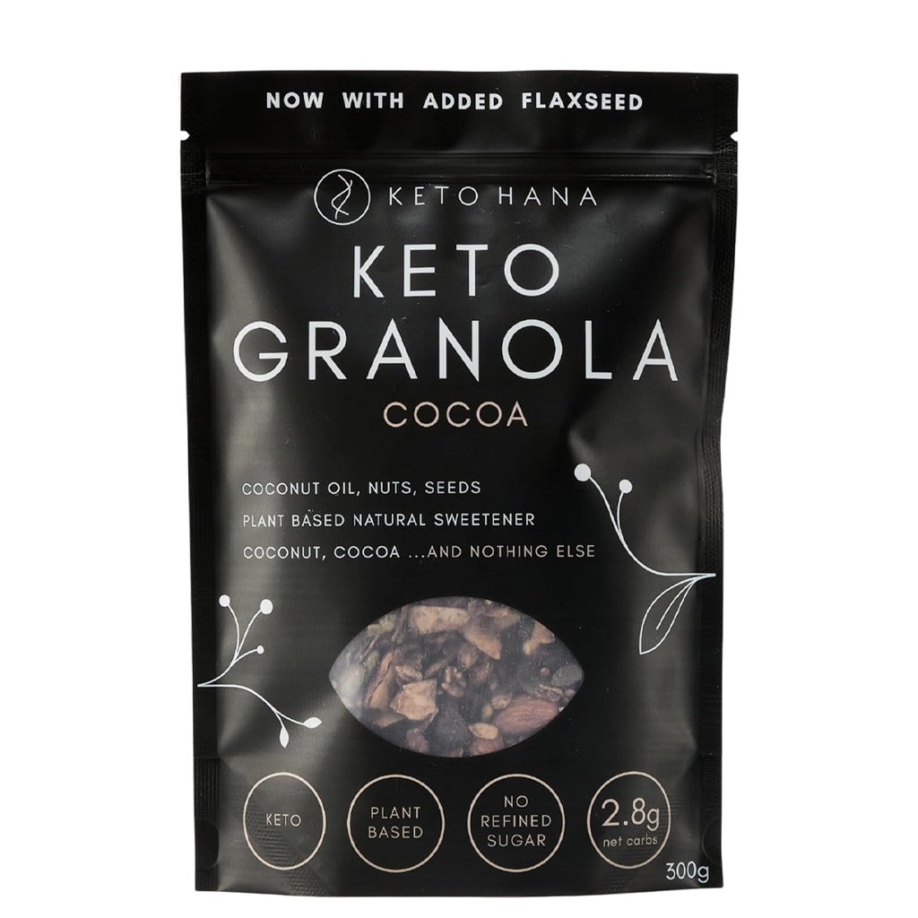 Keto Granola 330 gm - Keto Hana Keto Granola 330 gm 