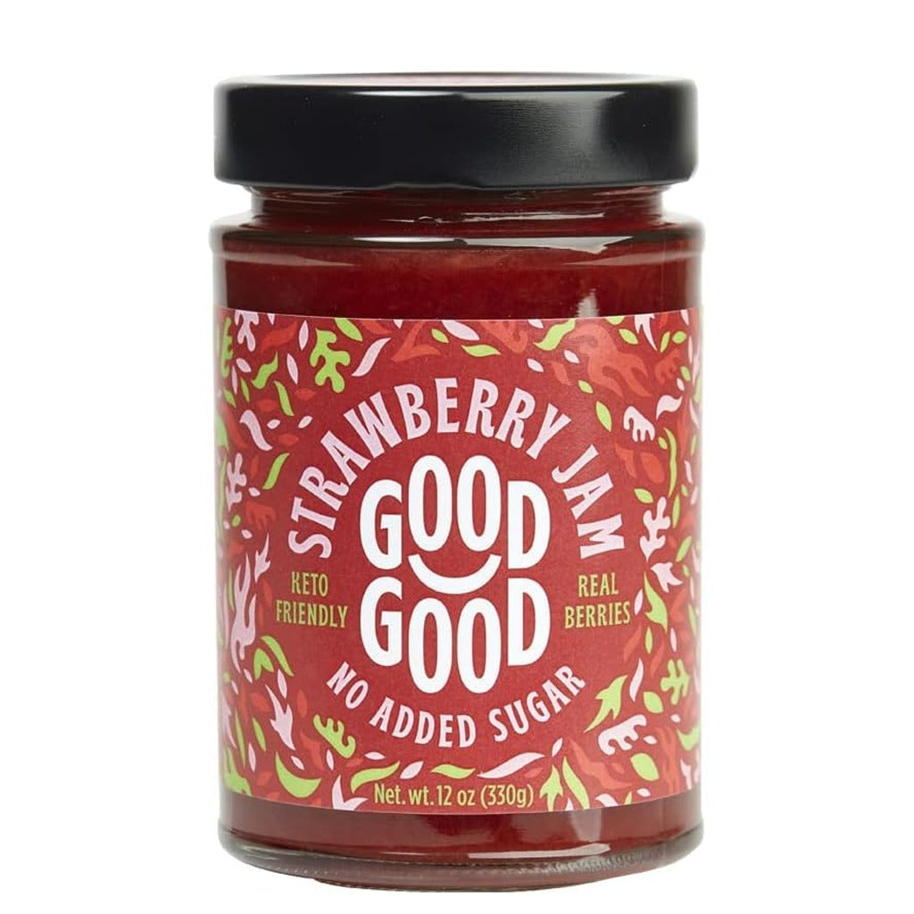 Good Good Keto Friendly Sweet Strawberry Jam 330 g