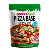 جروفي كيتو خليط بيتزا منخفض الكربوهيدرات 260 جرام - Groovy Keto Pizza Base Baking Mix 260g
