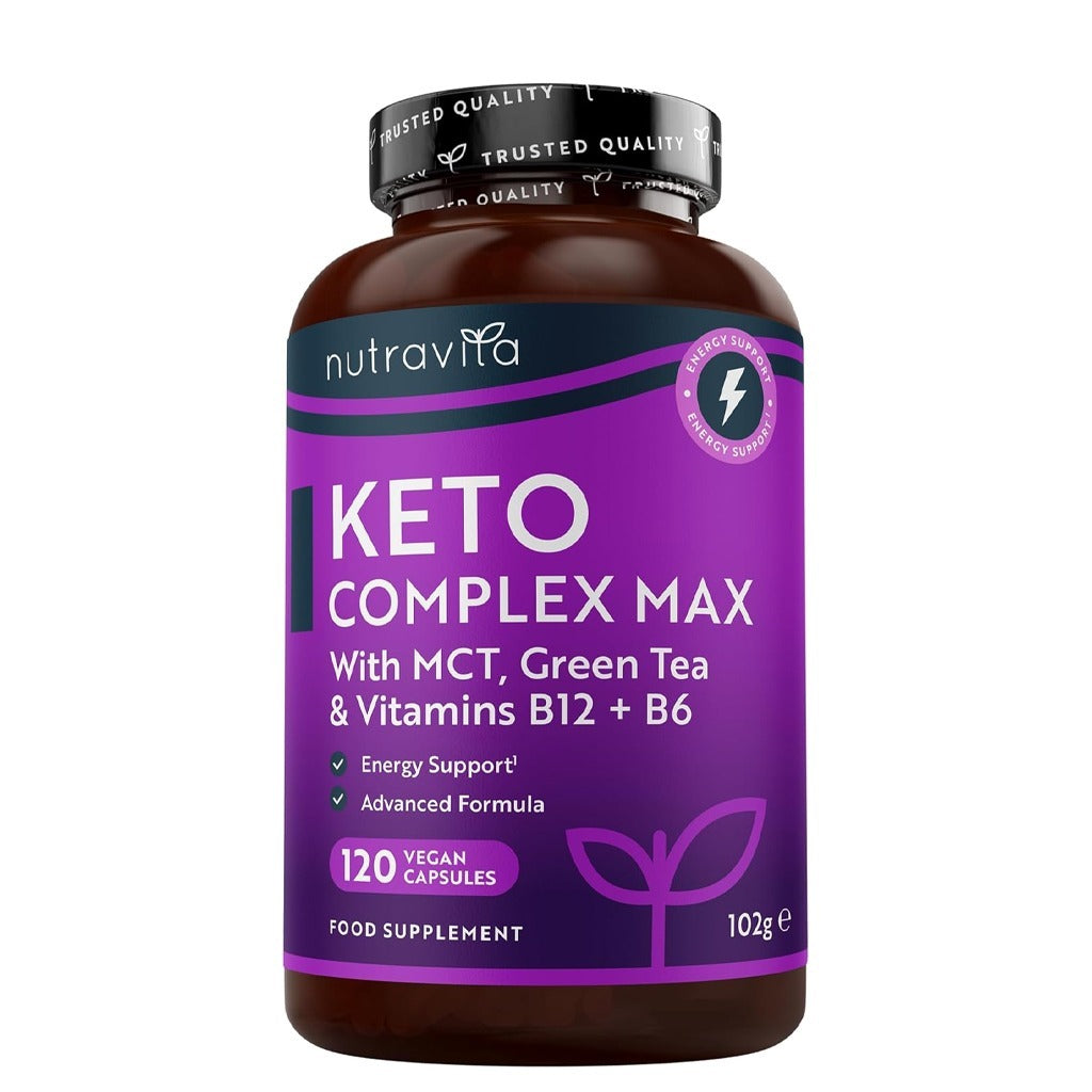 كيتو كومبليكس ماكس كبسولات نظام الكيتو 120 كبسولة - Nutravita Keto Complex Max 120 Capsules