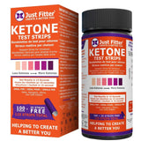 شرائط اختبار الكيتون 125 شريط - Just Fitter Ketone Test 125 Strips