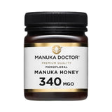 عسل المانوكا النيوزلندي وحيد الزهرة الخام 250 جرام - Manuka Doctor Monofloral Manuka Honey 250g