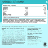 كبسولات الكولاجين البحري 1000 ملج مع حمض الهيالورونيك - Nutravita Marine Collagen 1000mg with Hyaluronic Acid Capsules