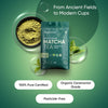 شاي الماتشا العضوي بودرة 100 جرام - Weight World Organic Matcha Green Tea Powder 100 gm