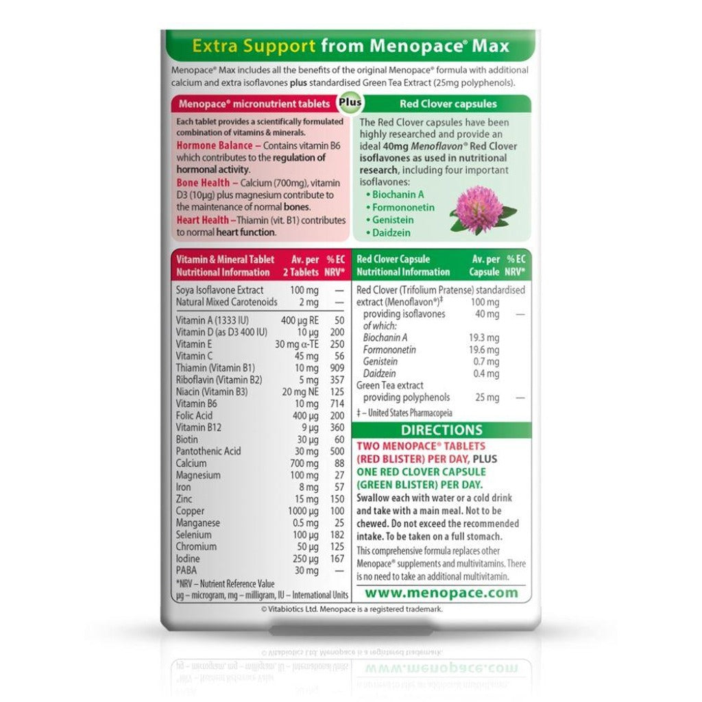 Menopace Max 84 Tablets