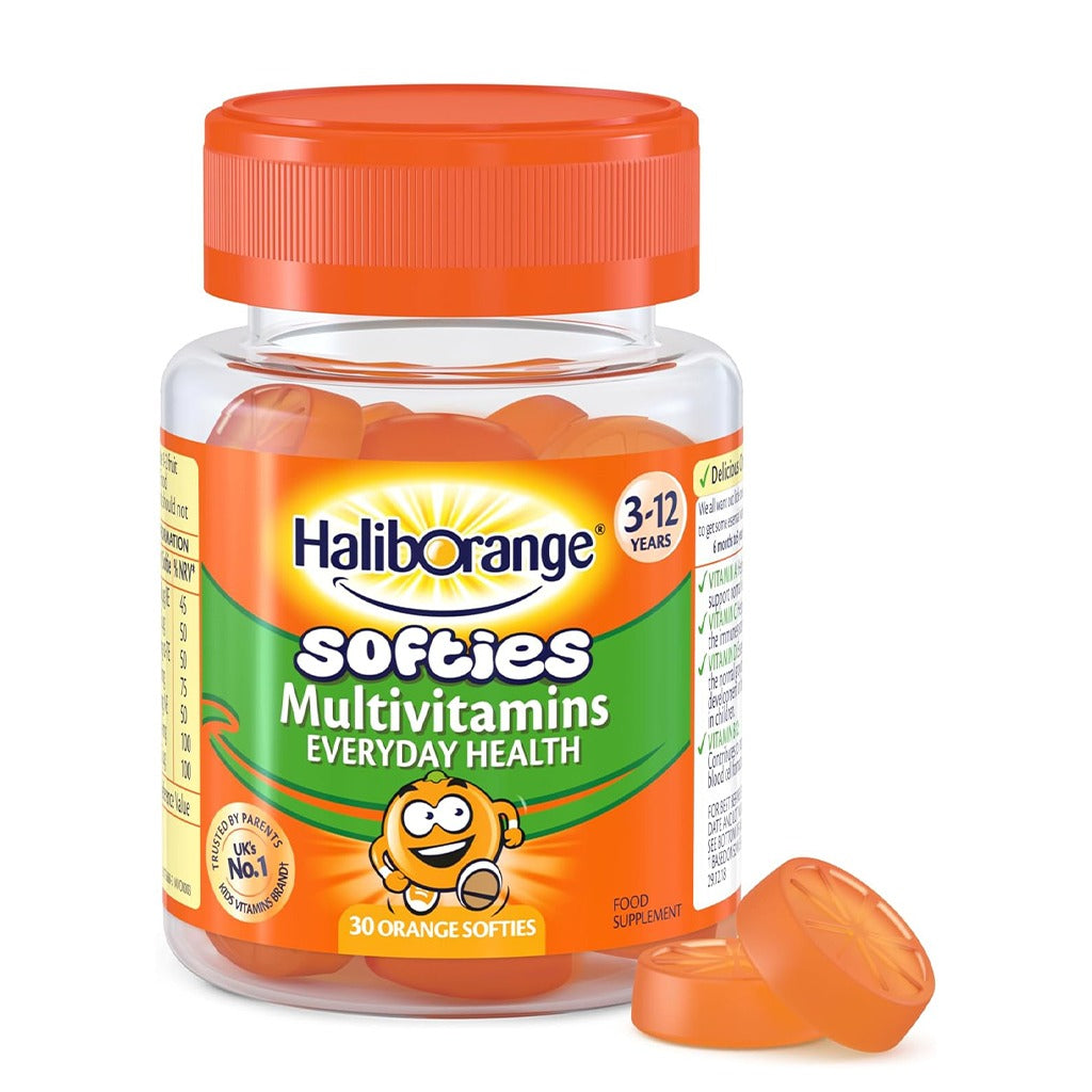 هاليبورانج فيتامينات مضغ للاطفال 30 قرص مضغ - Haliborange Softies Multivitamins Everyday Health 30 Softies