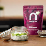 بذور الشيا العضوية 300 جرام - Naturya Organic Chia Seeds 300 gm