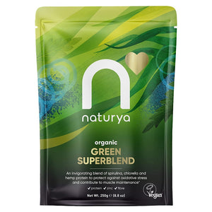 Organic Super Green Powder 250g - Naturya Organic Green Superblend 250g 