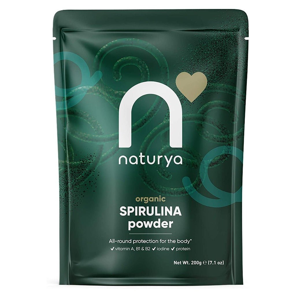 سبيرولينا باودر 100% عضوية 200 جرام - Naturya Organic Spirulina Powder 200g