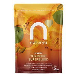مسحوق الكركم العضوي 250 جرام - Naturya Organic Turmeric Superblend Powder 250 gm