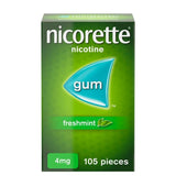 نيكوريت 4 ملج لبان نيكوتين 105 قطعة - Nicorette 4mg Nicotine Gum 105 Pieces