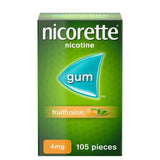 نيكوريت 4 ملج لبان نيكوتين 105 قطعة - Nicorette 4mg Nicotine Gum 105 Pieces