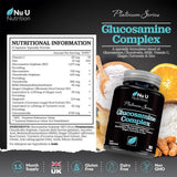 بلاتينوم جلوكوزامين كومبلكس 90 كبسولة - Nu U Platinum Series Glucosamine Complex 90 Capsules