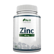 زنك 40 مجم 365 قرص - Nu U Zinc 40mg 365 Tablets