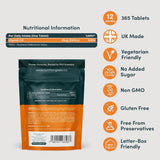 فيتامين د  1000 وحدة دولية 365 قرص - Nutrition Geeks Vitamin D3 1000 IU 365 Tablets