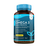 كبسولات أوميجا 3 زيت السمك 1400 ملج 90 كبسولة - Nutravita High Strength Omega 3 Fish Oil 1400mg 90 Softgels