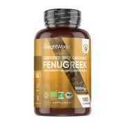 كبسولات الحلبة العضوية 1500 ملج 180 كبسولة - WeightWorld Organic Fenugreek 1500mg 180 Capsules