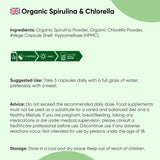 Weight World Organic Spirulina and Chlorella Capsules 180's
