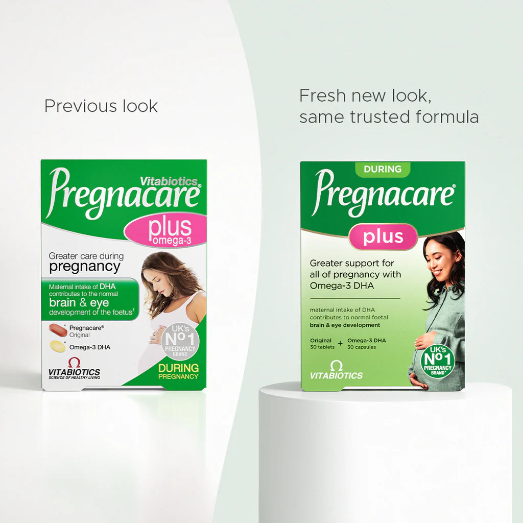 فيتابيوتكس بريجناكير بلس فيتامينات مع أوميجا للحوامل 56 قرص