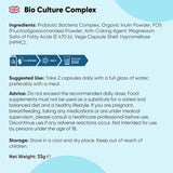 Bio Culture Complex 60 Capsules - Weight World Bio Culture Complex Capsules 60's 