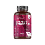 راسبري كيتون بيور 1200 مجم 180 كبسولة - WeightWorld Raspberry Ketone Pure 1200mg 180 Capsules