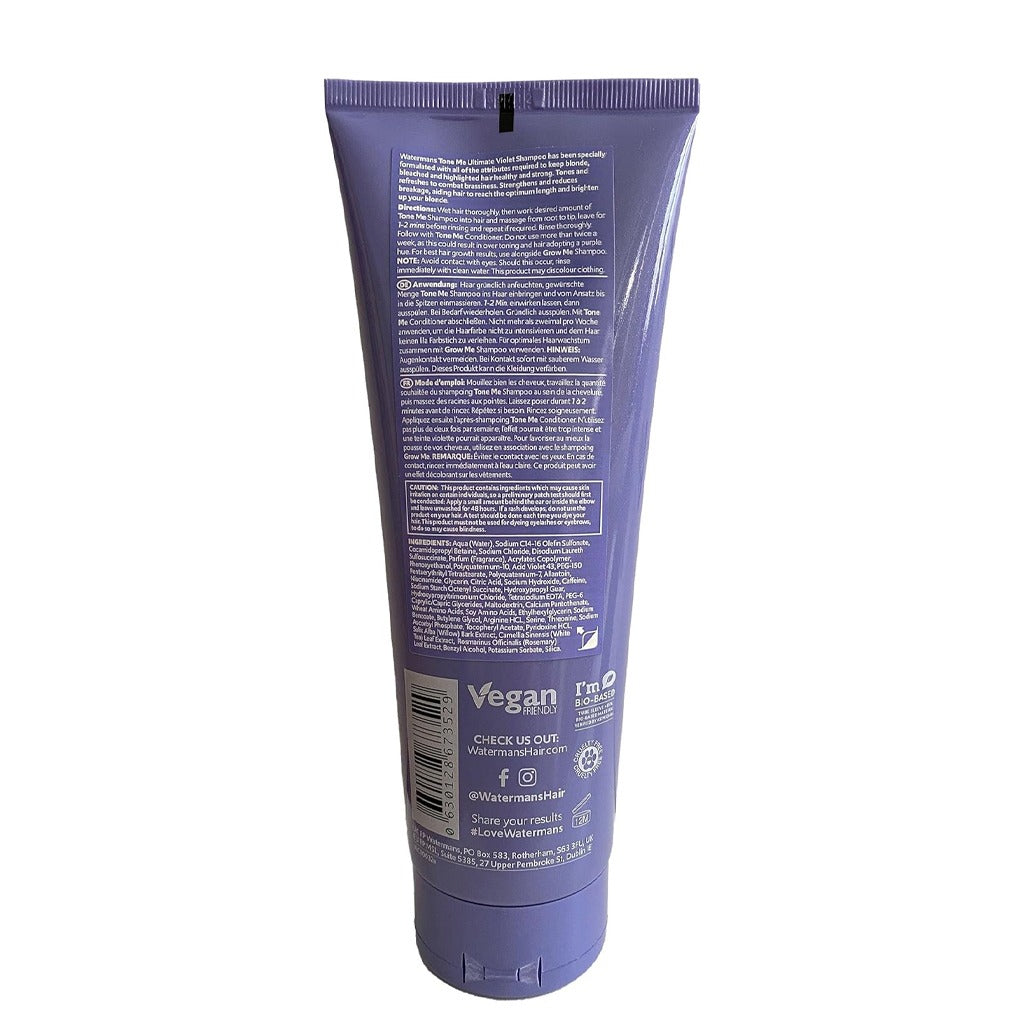 Watermans Tone Me Shampoo &amp; Conditioner (Purple Shampoo &amp; Purple Conditioner)