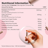 كبسولات راسبري كيتون بلس 4280 مجم 180 كبسولة - WeightWorld Raspberry Ketone Plus 4280mg 180 Capsules