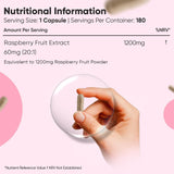 راسبري كيتون بيور 1200 مجم 180 كبسولة - WeightWorld Raspberry Ketone Pure 1200mg 180 Capsules