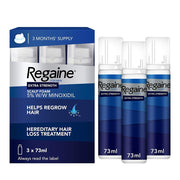 Regaine for Men Extra Strength Minoxidil 5% Scalp Foam 3 Months Supply