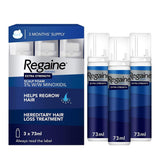 ريجين مينوكسديل 5% رغوة الشعر للرجال عبوة 3 شهور - Regaine for Men Extra Strength Minoxidil 5% Scalp Foam 3 Months Supply