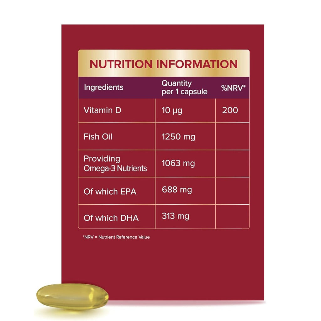 Seven Seas Omega 3 Maximum Strength 1105 mg 30's