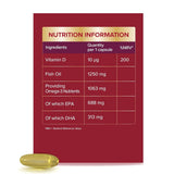 سفن سيز اوميجا 3 اعلي تركيز عبوة 30 يوم  - Seven Seas Omega 3 Maximum Strength 30 Days Pack