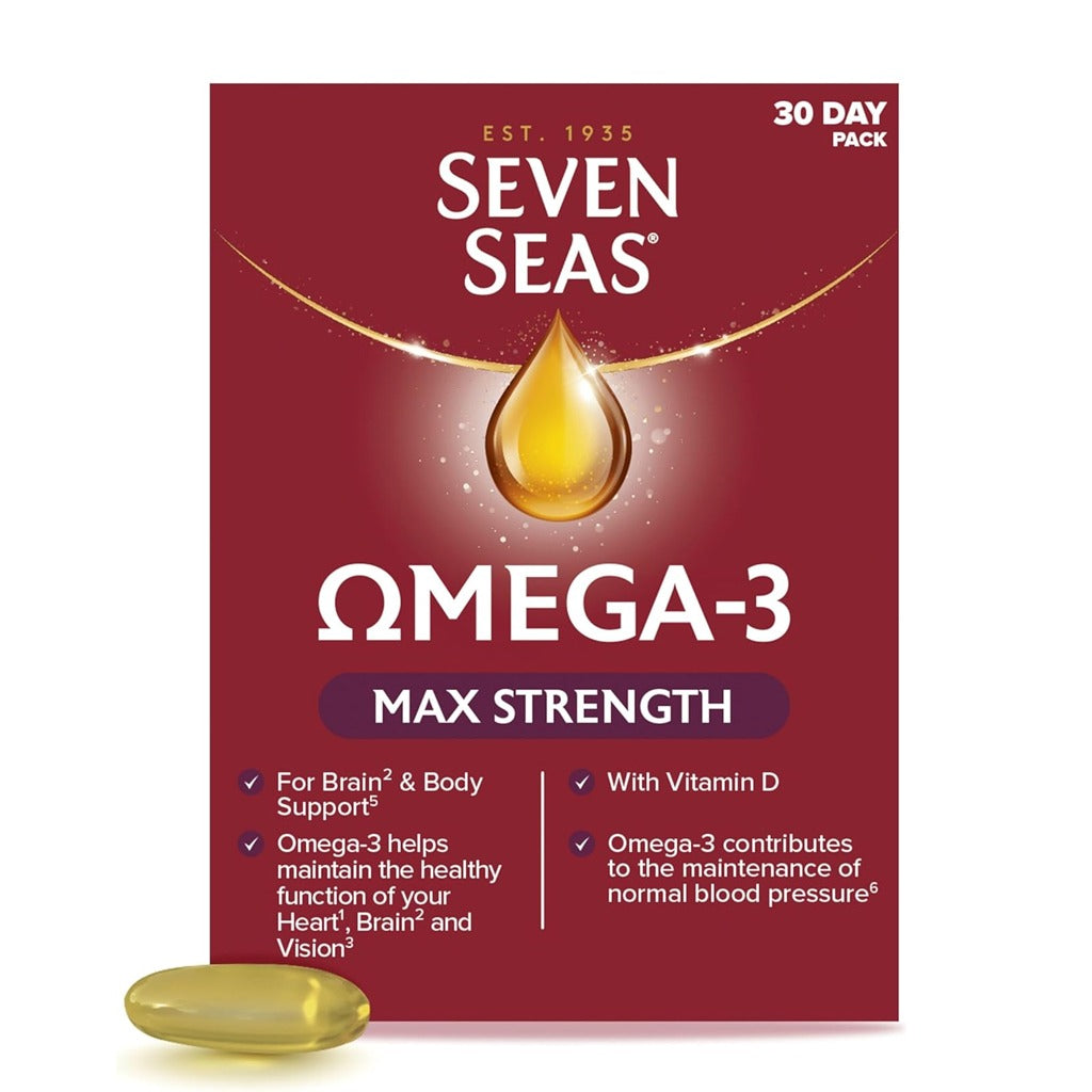 Seven Seas Omega 3 Maximum Strength 1105 mg 30's