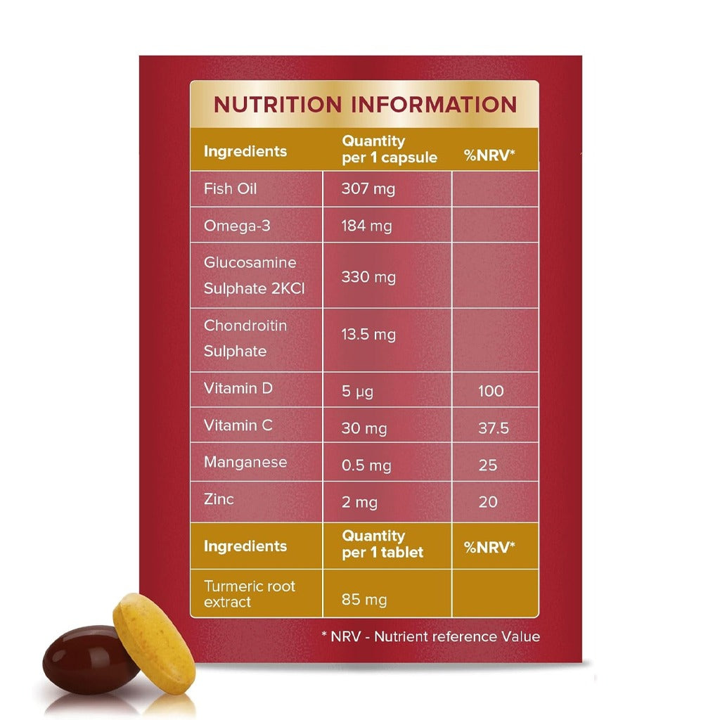 سفن سيز جوينت كير سابليكس مع الكركم عبوة 30 يوم