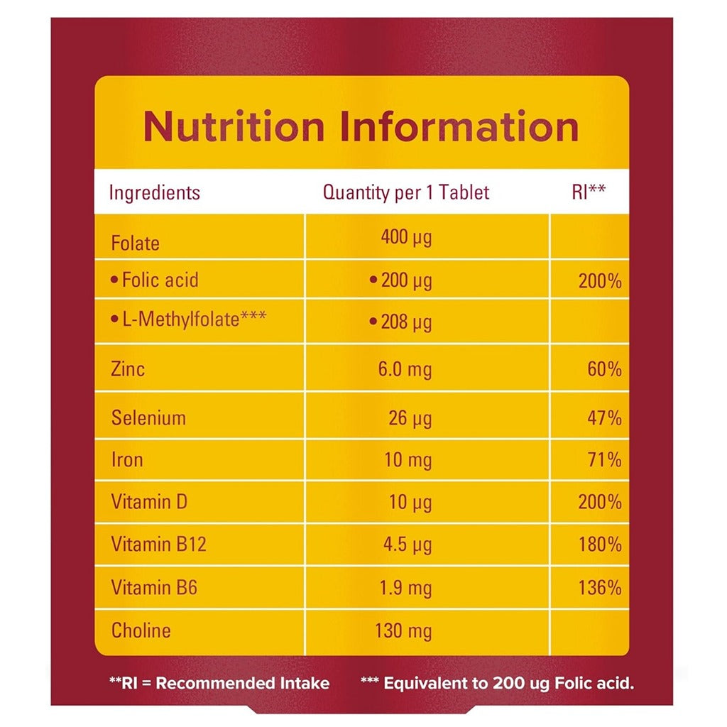 سفن سيز تراينج فور بيبي للسيدات 28 قرص - Seven Seas Trying For A Baby 28 Tablets