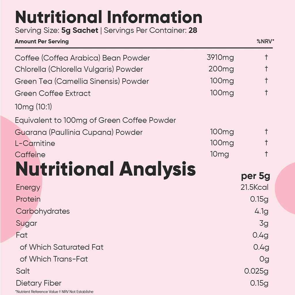 سكيني كوفي قهوة فورية 28 يوم - WeightWorld Skinny Coffee Sachets 28 Days