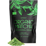 مسحوق شاي الماتشا الأخضر العضوي - SuperSelf Organic Matcha Green Tea Powder