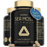 مستخلص الطحالب البحرية عالي القوة 30 كبسولة - SuperSelf Sea Moss Extract High Strength Capsules 30’s