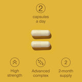 كبسولات فيتامين سي مع الزنك 120 كبسولة - SuperSelf Vitamin C and Zinc Capsules 120’s