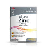 ألترا زنك 15 مجم مع نحاس 60 قرص - Ultra Zinc with Copper 60 Tablets