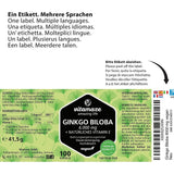 جينكو بيلوبا 6000 ملج 100 كبسولة - Vitamaze Ginkgo Biloba 6000mg 100 Capsules