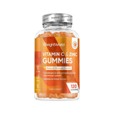فيتامين سي مع زنك 120 قطعة مضغ - WeightWorld Vitamin C & Zinc 120 Gummies
