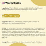 Vitamin C With Zinc 120 Capsules - Weight World Vitamin C &amp; Zinc Capsules 120's